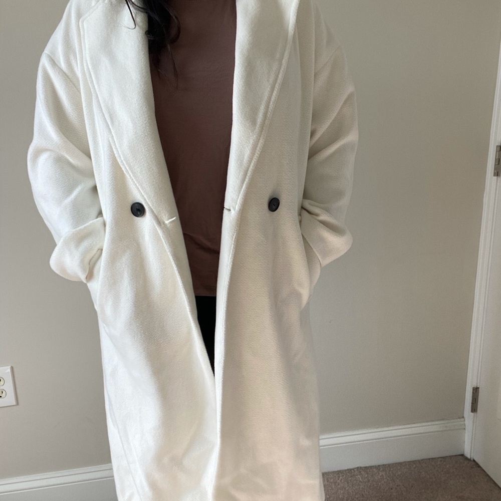 Zara Long Peacoat